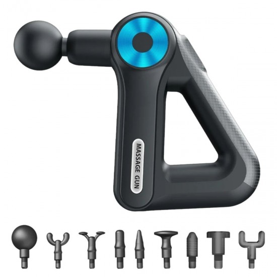 Robinanka 12 Farklı Başlıklı Profesyonel Masaj Tabancası - Kas Gevşetici ve Yorgunluk Giderici Masaj Aleti