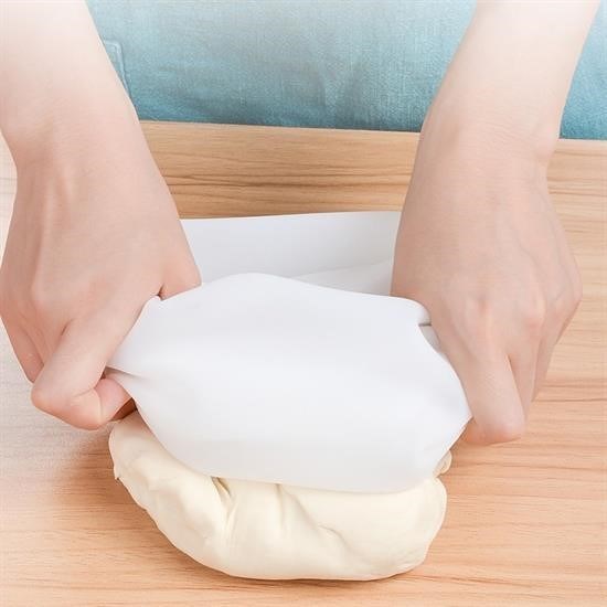 Robinanka® Büyük Hamur Torbası Silikon Şeffaf Hamur Yoğurma Torbası Ekmek Makarna Mantı Hamuru Kolay Robinanka® Büyük Hamur Torbası Silikon Şeffaf Hamur Yoğurma Torbası Ekmek Makarna Mantı Hamuru Kolay