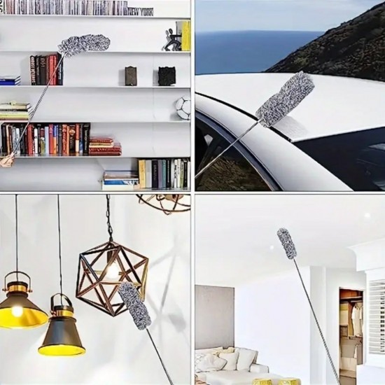 Robinanka®Teleskopik Bükülebilir Köşe Bucak Toz Alma Püskülü Dev Boy 280 cm Robinanka®Teleskopik Bükülebilir Köşe Bucak Toz Alma Püskülü Dev Boy 280 cm