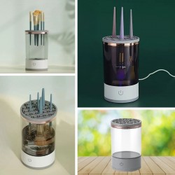 Robinanka USB Şarjlı Makyaj Fırçası Temizleyici Aparat Hızlı Kurutmalı, Çok Yönlü Fırça Temizleyici Robinanka USB Şarjlı Makyaj Fırçası Temizleyici Aparat Hızlı Kurutmalı, Çok Yönlü Fırça Temizleyici