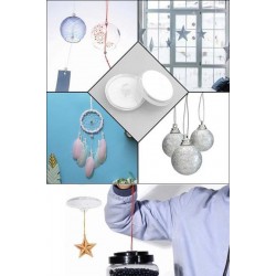 Robinanka 20 Adet Şeffaf Yuvarlak 3 Cm Çaplı Güçlü Disk Yapışkanlar Robinanka 20 Adet Şeffaf Yuvarlak 3 Cm Çaplı Güçlü Disk Yapışkanlar