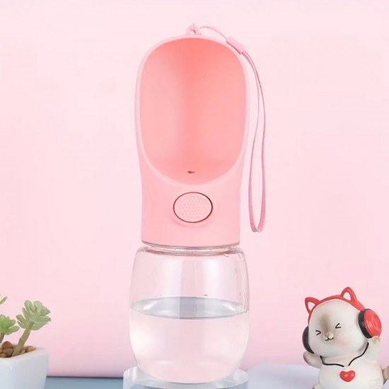 Robinanka® Taşınabilir Butonlu 350 ml Evcil Hayvan Suluğu Robinanka® Taşınabilir Butonlu 350 ml Evcil Hayvan Suluğu