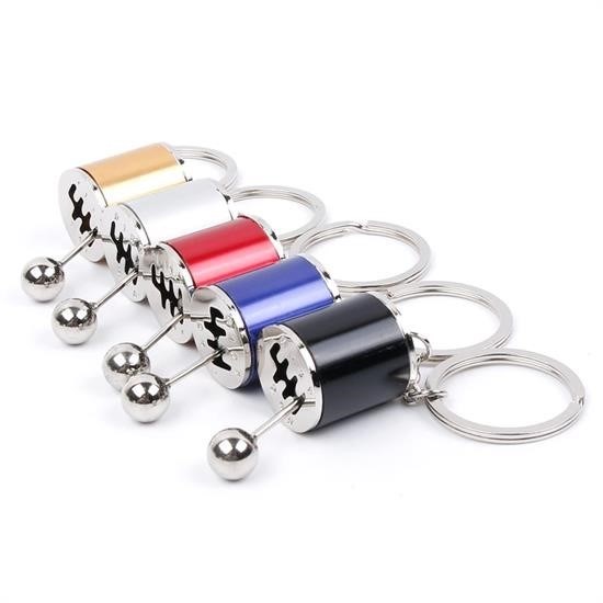 Robinanka® Hareketli Araba Vites Anahtarlık Altı Hız Manuel Vites Dişli Shifter Topuzu Metal Anahtarlık Robinanka® Hareketli Araba Vites Anahtarlık Altı Hız Manuel Vites Dişli Shifter Topuzu Metal Anahtarlık