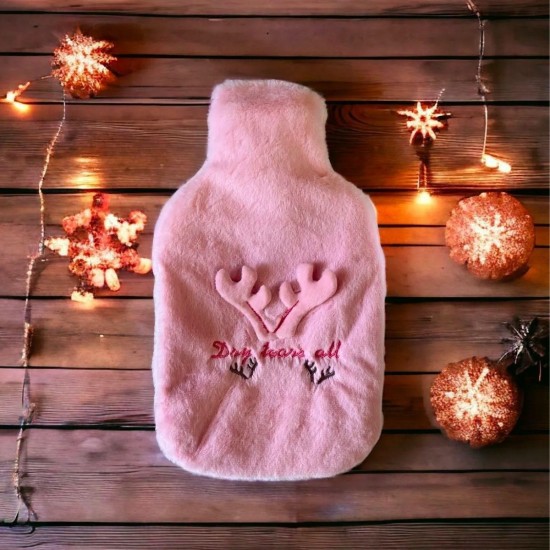 Robinanka® 2 Litrelik Geyikli Model Peluş Kılıflı Sıcak Su Torbası Robinanka® 2 Litrelik Geyikli Model Peluş Kılıflı Sıcak Su Torbası