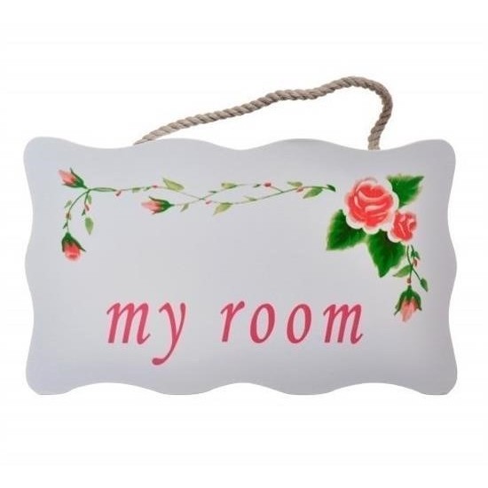 Robinanka® Decotown My Room Benim Odam Dekoratif Çiçek Desenli Kapı Askısı Robinanka® Decotown My Room Benim Odam Dekoratif Çiçek Desenli Kapı Askısı