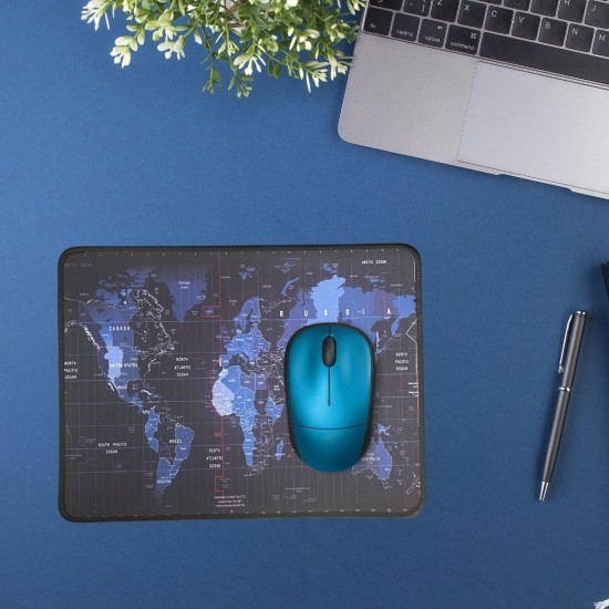 Robinanka® 25x32 cm Küçük Boy Mouse Pad Dünya Haritası Robinanka® 25x32 cm Küçük Boy Mouse Pad Dünya Haritası