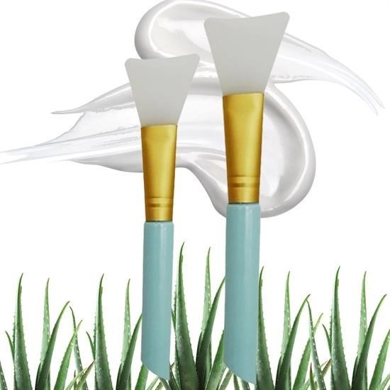 Robinanka® 2li Silikon Temizlemesi Kolay Kullanılabilen Yüz Cilt Bakımı Maske Ve Krem Spatulası Robinanka® 2li Silikon Temizlemesi Kolay Kullanılabilen Yüz Cilt Bakımı Maske Ve Krem Spatulası