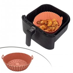 Robinanka Renkli Isıya Dayanıklı Yıkanılabilir Silikon Fırın Ve Airfryer Yuvarlak Model Pişirme Matı 20 Cm  Robinanka Renkli Isıya Dayanıklı Yıkanılabilir Silikon Fırın Ve Airfryer Yuvarlak Model Pişirme Matı 20 Cm