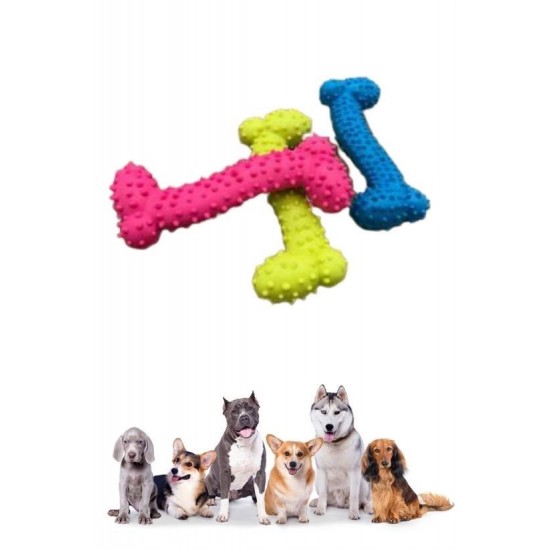 Robinanka® Tiny Kemik Oyuncağı Tırtıklı Yüzey Küçük Kemik Plastik Köpek Oyuncağı Robinanka® Tiny Kemik Oyuncağı Tırtıklı Yüzey Küçük Kemik Plastik Köpek Oyuncağı