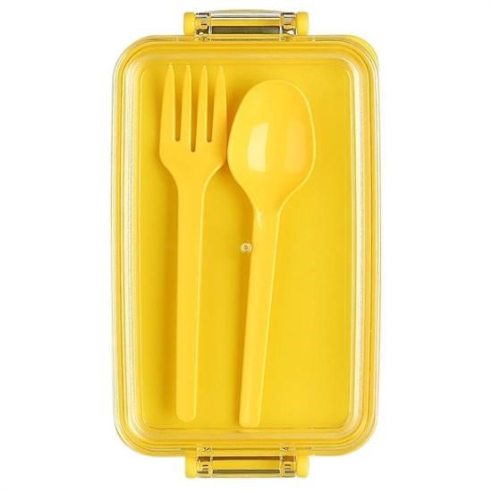 Robinanka® 2 Bölmeli Çok Amaçlı 900 ml Kapasiteli Çatal Kaşıklı Dayanıklı Beslenme Kabı Yiyecek Kutusu Robinanka® 2 Bölmeli Çok Amaçlı 900 ml Kapasiteli Çatal Kaşıklı Dayanıklı Beslenme Kabı Yiyecek Kutusu