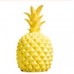 Robinanka Ananas Şeklinde Desenli Büyük Boy Pilli Masa ve Gece Lambası Robinanka Ananas Şeklinde Desenli Büyük Boy Pilli Masa ve Gece Lambası