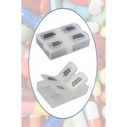 Robinanka 4 Öğün Günlük Hap İlaç Saklama Taşıma Kutusu İlaç Hatırlatıcı Robinanka 4 Öğün Günlük Hap İlaç Saklama Taşıma Kutusu İlaç Hatırlatıcı