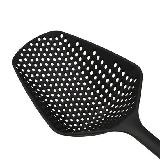 Robinanka® Isıya Dayanıklı Plastik Süzgeçli Kızartma ve Sebze Haşlama Kepçesi Robinanka® Isıya Dayanıklı Plastik Süzgeçli Kızartma ve Sebze Haşlama Kepçesi