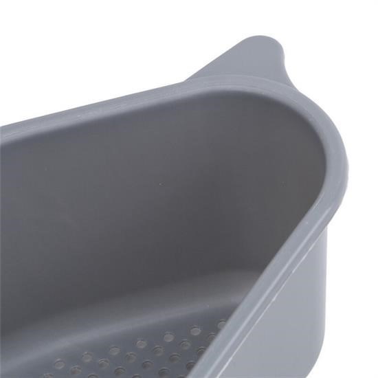 Robinanka Vantuzlu Üçgen Sebze Meyve  Lavabo Raf Evye Süzgeç Sünger Tutucu Düzenleyici Mutfak Organize Robinanka Vantuzlu Üçgen Sebze Meyve  Lavabo Raf Evye Süzgeç Sünger Tutucu Düzenleyici Mutfak Organize