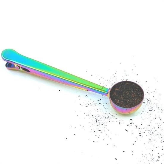 Robinanka® Mandallı Kahve Ölçü Kaşığı Renkli Çok Fonksiyonlu Paslanmaz Çelik Kaşık Robinanka® Mandallı Kahve Ölçü Kaşığı Renkli Çok Fonksiyonlu Paslanmaz Çelik Kaşık