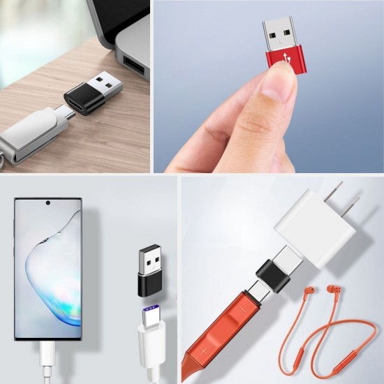 Robinanka® USB'den TYPE-C 'ye Dönüştürücü Adaptör Veri Aktarımı Sağlayıcı Şarj Data Çevirici Robinanka® USB'den TYPE-C 'ye Dönüştürücü Adaptör Veri Aktarımı Sağlayıcı Şarj Data Çevirici