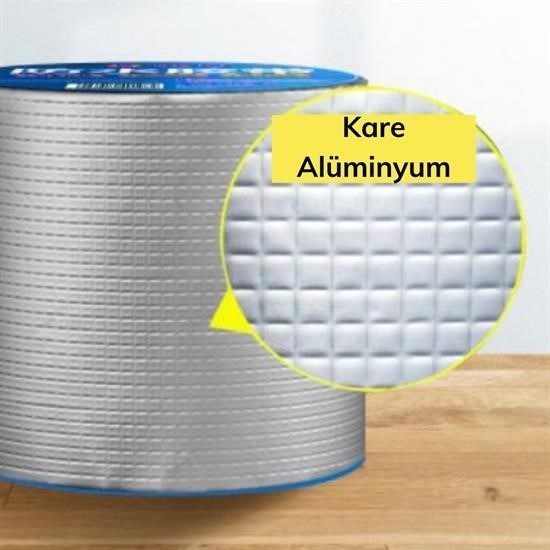 Robinanka Yüksek Sıcaklık Dayanan Su Geçirmez Çatı Boru Duvar Çatlak Yapışkan Bant Folyo 5 mt x 10 cm