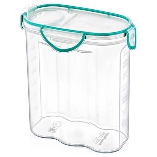 Robinanka® Kilitli Kapaklı Contalı Hava,Su Sıvı Geçirmez 2,4 Litre Erzak Saklama Kabı-SA590 Robinanka® Kilitli Kapaklı Contalı Hava,Su Sıvı Geçirmez 2,4 Litre Erzak Saklama Kabı-SA590