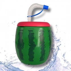 Robinanka Karpuz Model Kendiliğinden Pipetli 900 ml Suluk, Matara Robinanka Karpuz Model Kendiliğinden Pipetli 900 ml Suluk, Matara