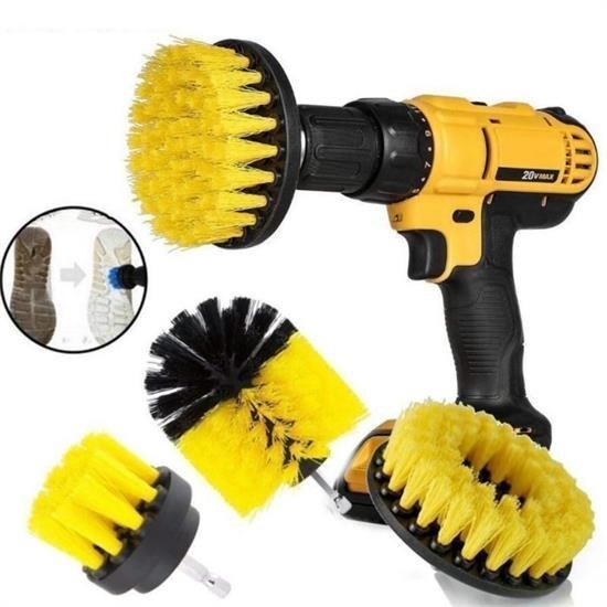 Robinanka® 3lü Matkap Ucu Banyo Küvet Duşakabin Araba Tekerliği Koltuk Yıkama Temizleme Fırçası Seti Robinanka® 3lü Matkap Ucu Banyo Küvet Duşakabin Araba Tekerliği Koltuk Yıkama Temizleme Fırçası Seti