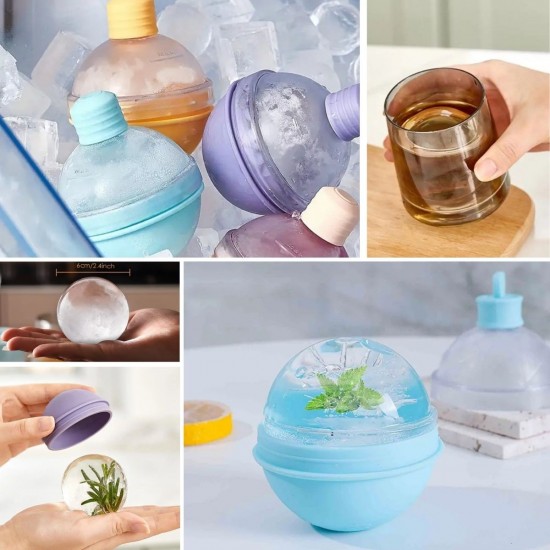 Robinanka Hunili Altı Silikon Kolay Çıkabilen Büyük Boy Küre Buzluk Robinanka Hunili Altı Silikon Kolay Çıkabilen Büyük Boy Küre Buzluk