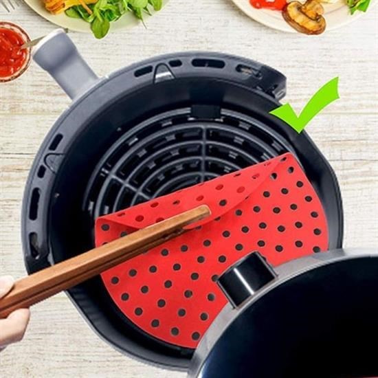 Robinanka® Renkli Isıya Dayanıklı Yıkanılabilir Silikon Fırın Ve Airfryer Yuvarlak Pişirme Matı 20 Cm Robinanka® Renkli Isıya Dayanıklı Yıkanılabilir Silikon Fırın Ve Airfryer Yuvarlak Pişirme Matı 20 Cm
