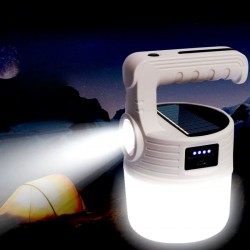 Robinanka LED Güneş Enerjili Kamp Lambası–2000 Lümen Süper Parlak, 5 Aydınlatma Modlu,USB ile Şarj Edilebilir Dış Mekan,Asılabilir Torch El Feneri Robinanka LED Güneş Enerjili Kamp Lambası–2000 Lümen Süper Parlak, 5 Aydınlatma Modlu,USB ile Şarj Edilebilir Dış Mekan,Asılabilir Torch El Feneri