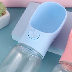 Robinanka Taşınabilir Butonlu 350 ml Evcil Hayvan Suluğu  Robinanka Taşınabilir Butonlu 350 ml Evcil Hayvan Suluğu