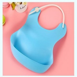 Robinanka Çocuk Bebek Mama Önlüğü Dökülme Engelleyici Bükülebilir Mavi Robinanka Çocuk Bebek Mama Önlüğü Dökülme Engelleyici Bükülebilir Mavi