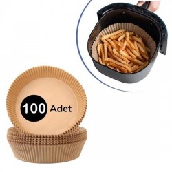 Robinanka100 Adet  Air Fryer Pişirme Kağıdı Tek Kullanımlık  Yağlı Kağıdı Yuvarlak Tabak Model Robinanka100 Adet  Air Fryer Pişirme Kağıdı Tek Kullanımlık  Yağlı Kağıdı Yuvarlak Tabak Model