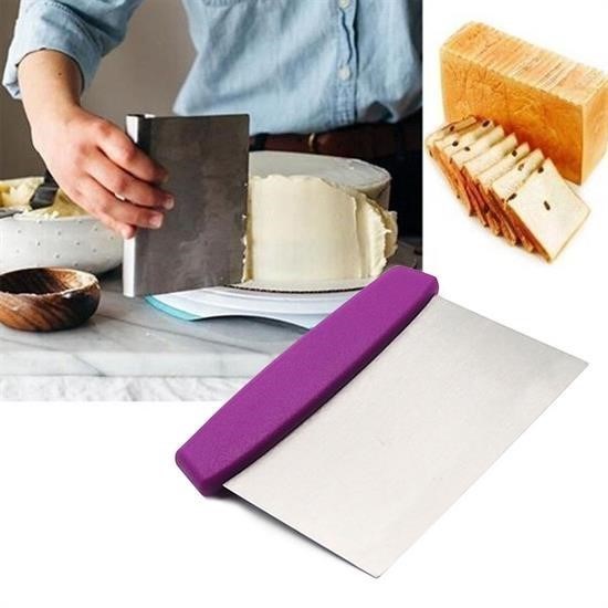 Robinanka® Çelik Hamur Kesici Kazıyıcı Pasta Kek Dekorasyon Spatula Aleti Robinanka® Çelik Hamur Kesici Kazıyıcı Pasta Kek Dekorasyon Spatula Aleti