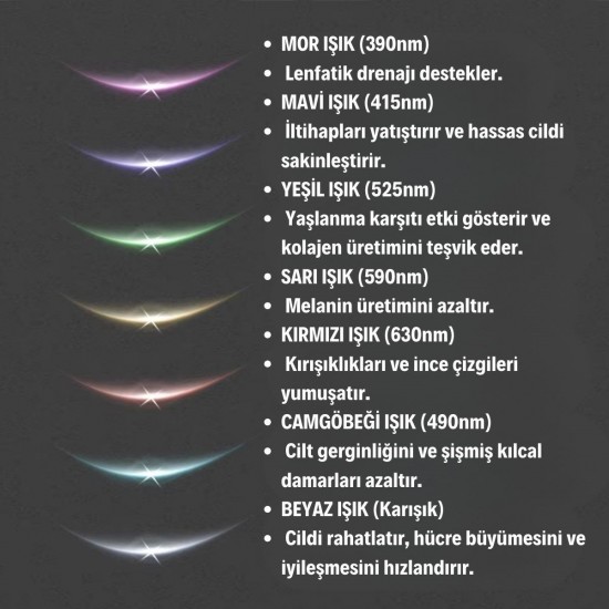 Robinanka® 7 Farklı Işık Modlu Titreşimli Boyun Ve Yüz Ems Güzellik Cihazı