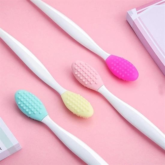 Robinanka® 2 Adet Dudak Fırçası Peeling Etkili Gözenek Siyah Nokta Temizleyici Akne Giderici Çift Yönl Robinanka® 2 Adet Dudak Fırçası Peeling Etkili Gözenek Siyah Nokta Temizleyici Akne Giderici Çift Yönl