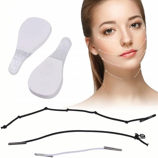 Robinanka® 40 Adet Lastikli Yüz Kaş Göz Boyun Gerdirme Kaldırma Bantları Robinanka® 40 Adet Lastikli Yüz Kaş Göz Boyun Gerdirme Kaldırma Bantları
