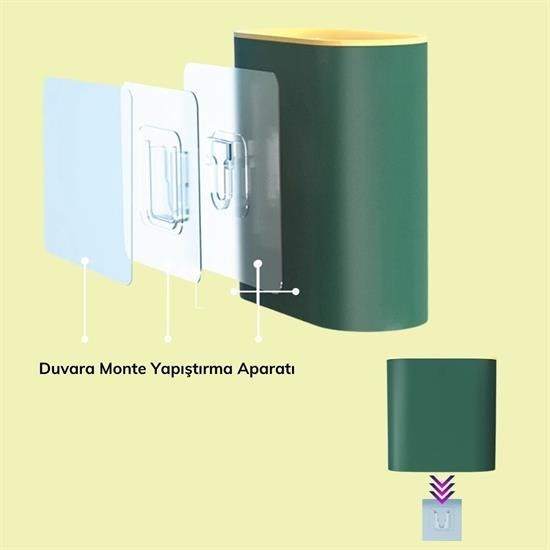 Robinanka® Duvara Monte Edilebilir Kapaklı Askılı Klozet Yumuşak Silikon Başlıklı Tuvalet Fırçası Seti Robinanka® Duvara Monte Edilebilir Kapaklı Askılı Klozet Yumuşak Silikon Başlıklı Tuvalet Fırçası Seti