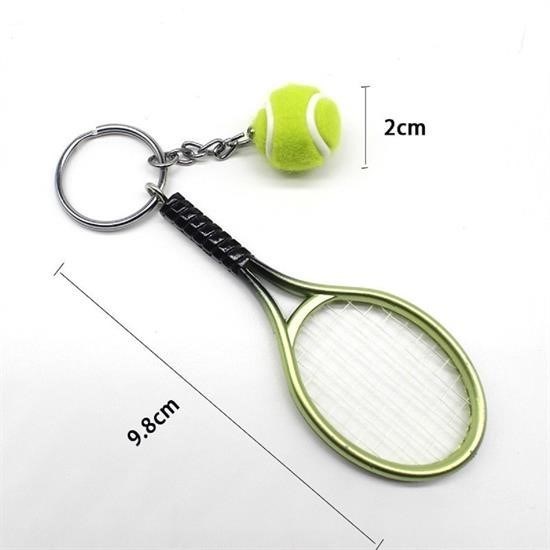 Robinanka® Gerçekçi Tenis Raketi Tasarımlı Şık Anahtarlık Kolye Çanta Süsü Tennis Keychain Robinanka® Gerçekçi Tenis Raketi Tasarımlı Şık Anahtarlık Kolye Çanta Süsü Tennis Keychain