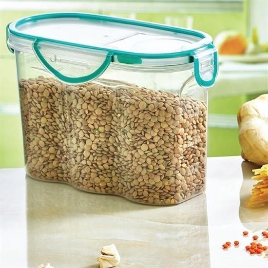 Robinanka® Kilitli Kapaklı Contalı Hava,Su Sıvı Geçirmez 1,7 Litre Erzak Saklama Kabı-SA585 Robinanka® Kilitli Kapaklı Contalı Hava,Su Sıvı Geçirmez 1,7 Litre Erzak Saklama Kabı-SA585