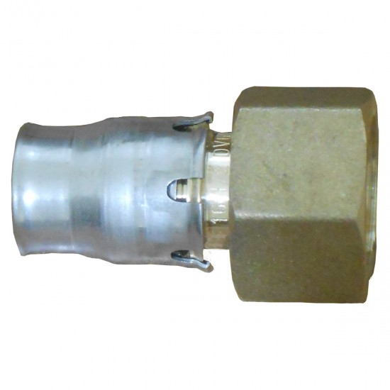 Fraenkische 20-1/2" İç Dişli Geçiş Parçası Alpex Plus Geçme Fitting Paket (10 Adet)