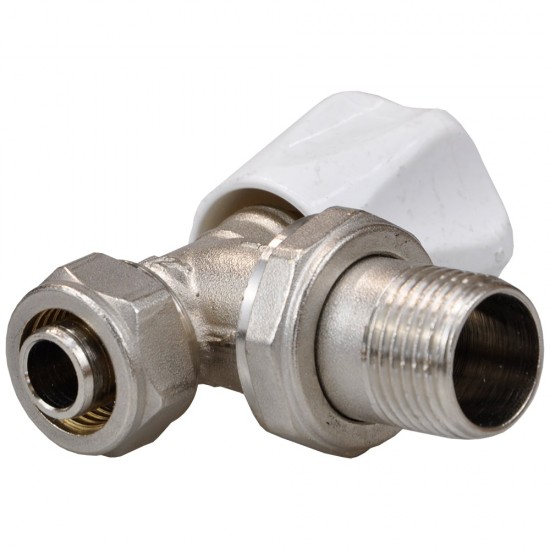 Kalde 1/2" PEX Köşe Radyatör Vanası Eko