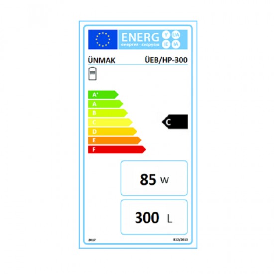 Ünmak 300 Lt. Isı Pompası Boyleri ÜEB/HP